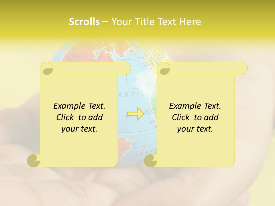 Female Women Close Up PowerPoint Template