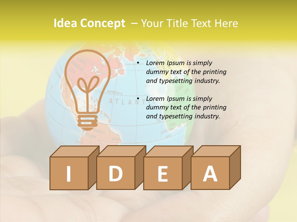 Female Women Close Up PowerPoint Template