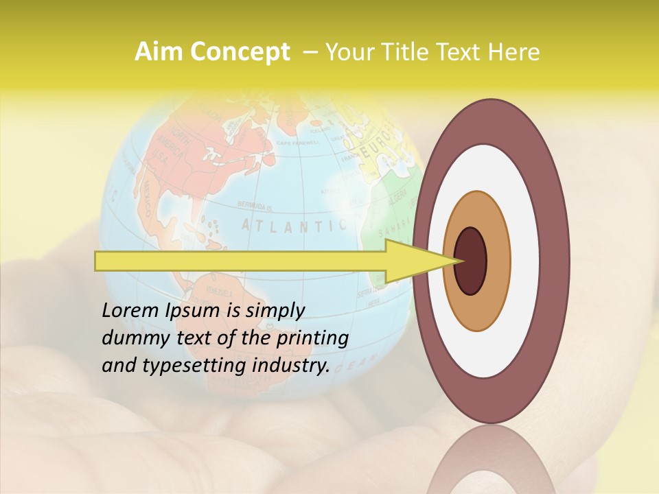 Female Women Close Up PowerPoint Template