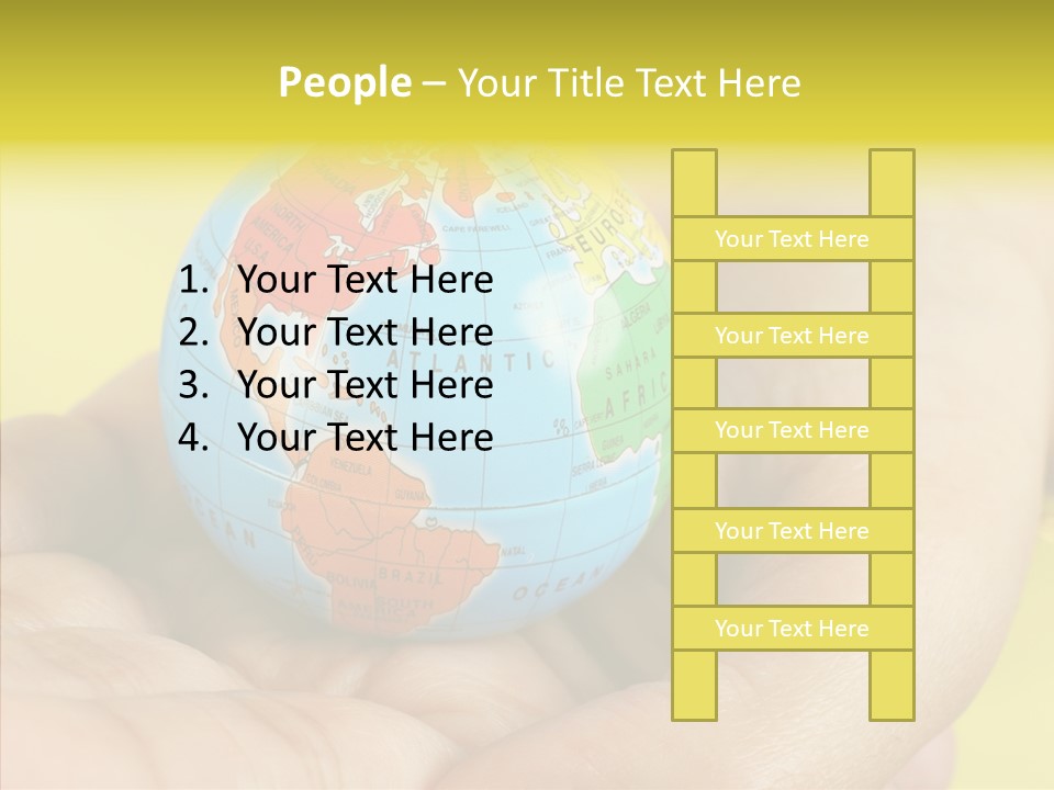 Female Women Close Up PowerPoint Template