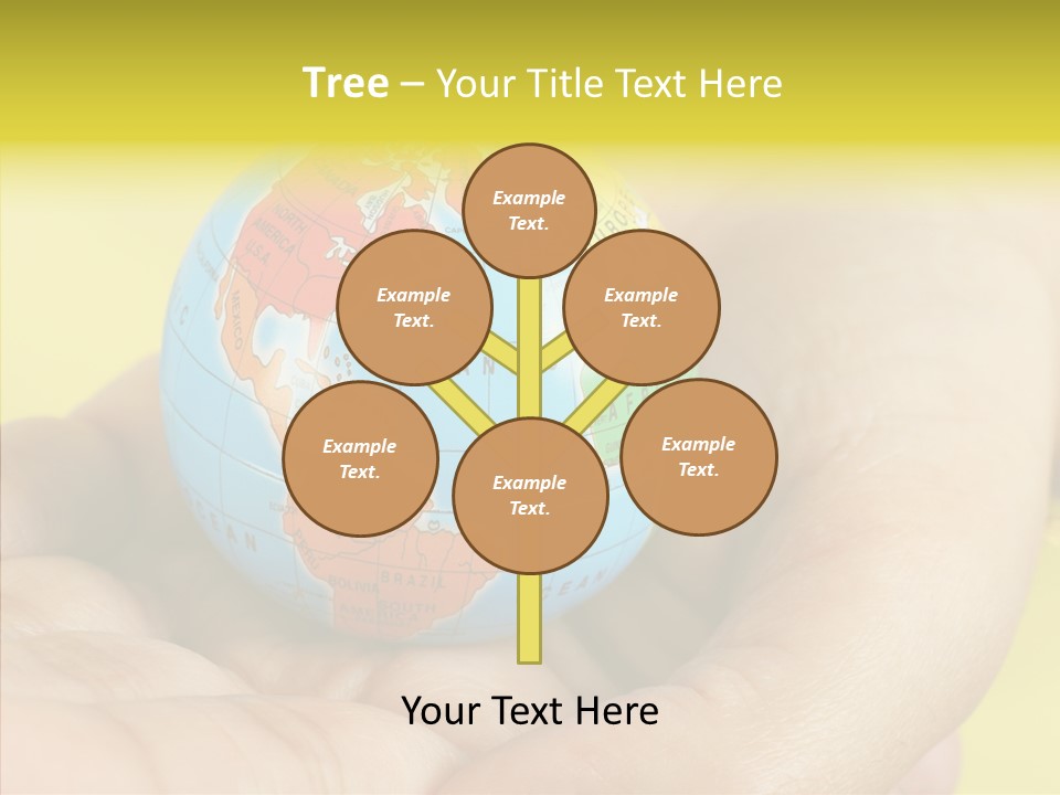 Female Women Close Up PowerPoint Template