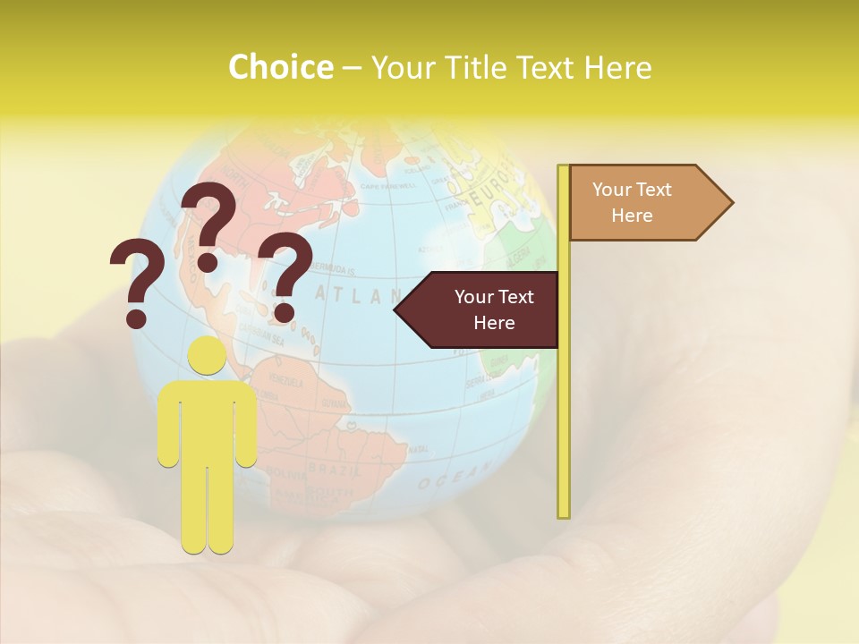 Female Women Close Up PowerPoint Template