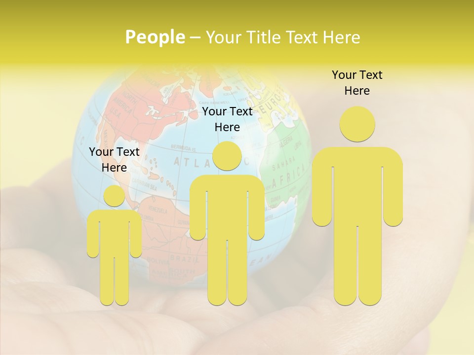 Female Women Close Up PowerPoint Template