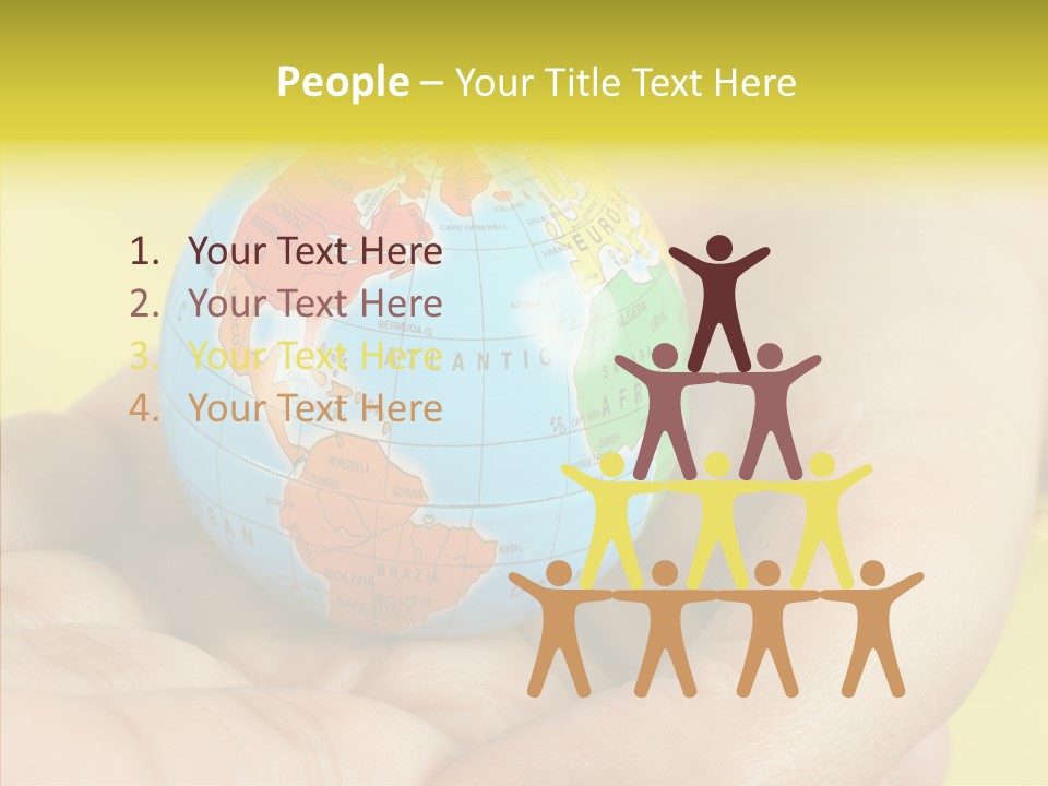 Female Women Close Up PowerPoint Template