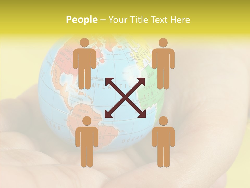 Female Women Close Up PowerPoint Template