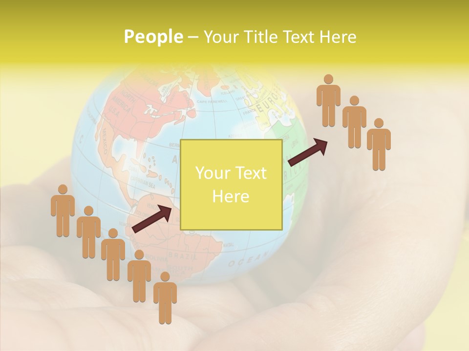 Female Women Close Up PowerPoint Template