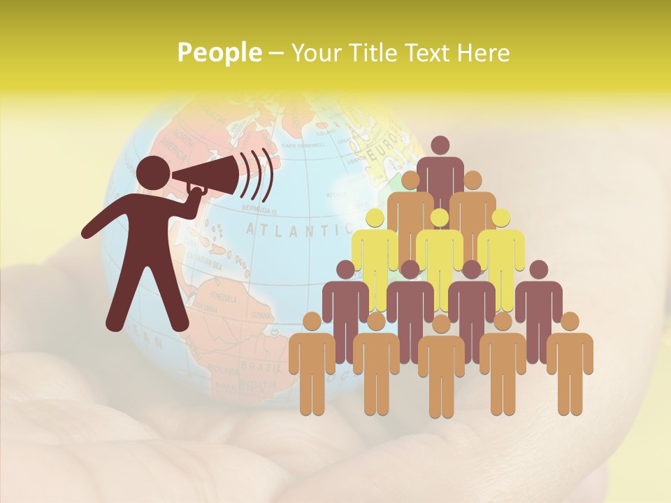 Female Women Close Up PowerPoint Template