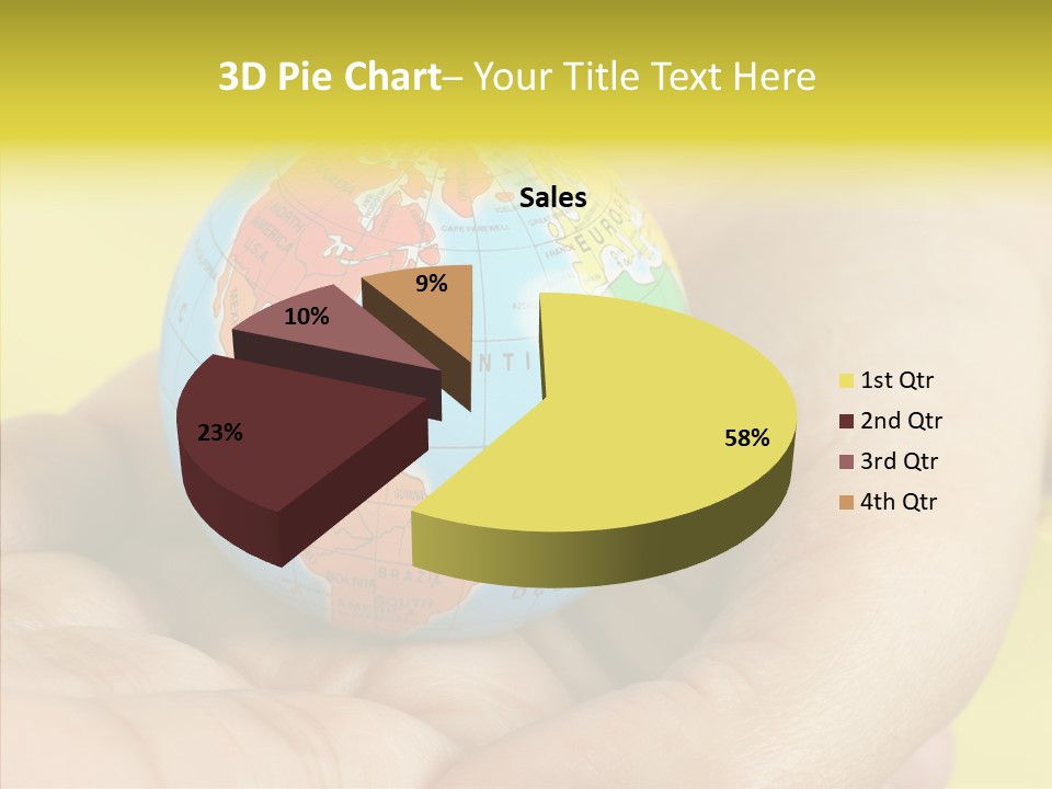 Female Women Close Up PowerPoint Template