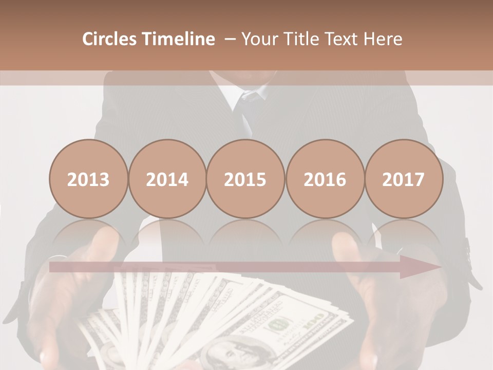 Assistance White Background Two PowerPoint Template