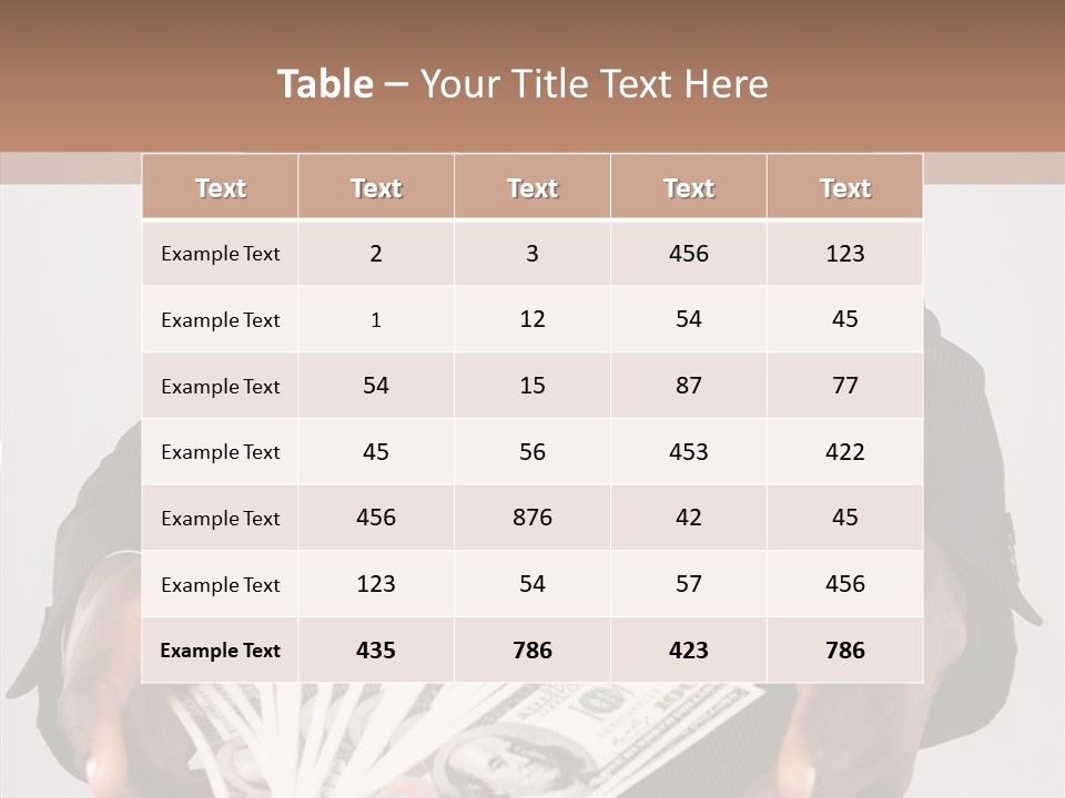 Assistance White Background Two PowerPoint Template