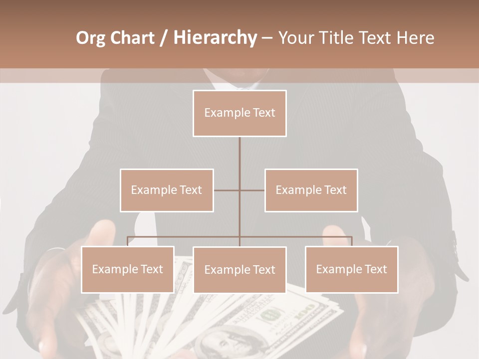 Assistance White Background Two PowerPoint Template