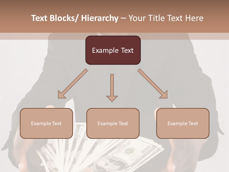 Assistance White Background Two PowerPoint Template