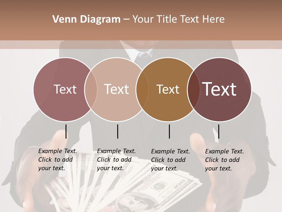 Assistance White Background Two PowerPoint Template