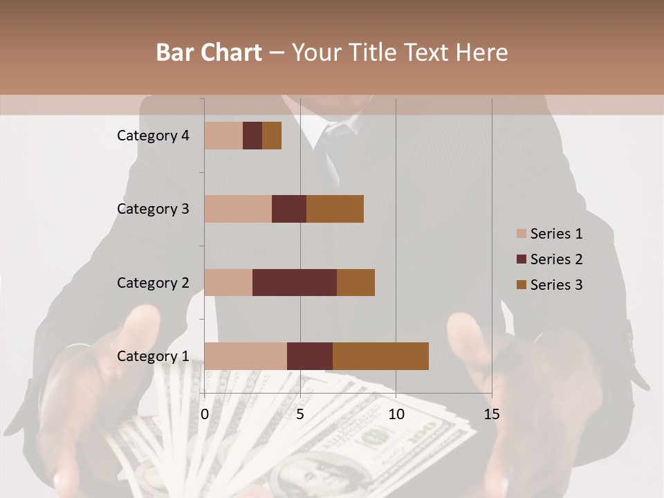 Assistance White Background Two PowerPoint Template