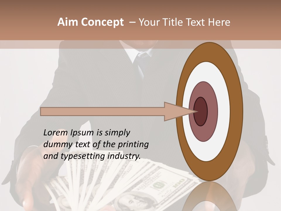 Assistance White Background Two PowerPoint Template