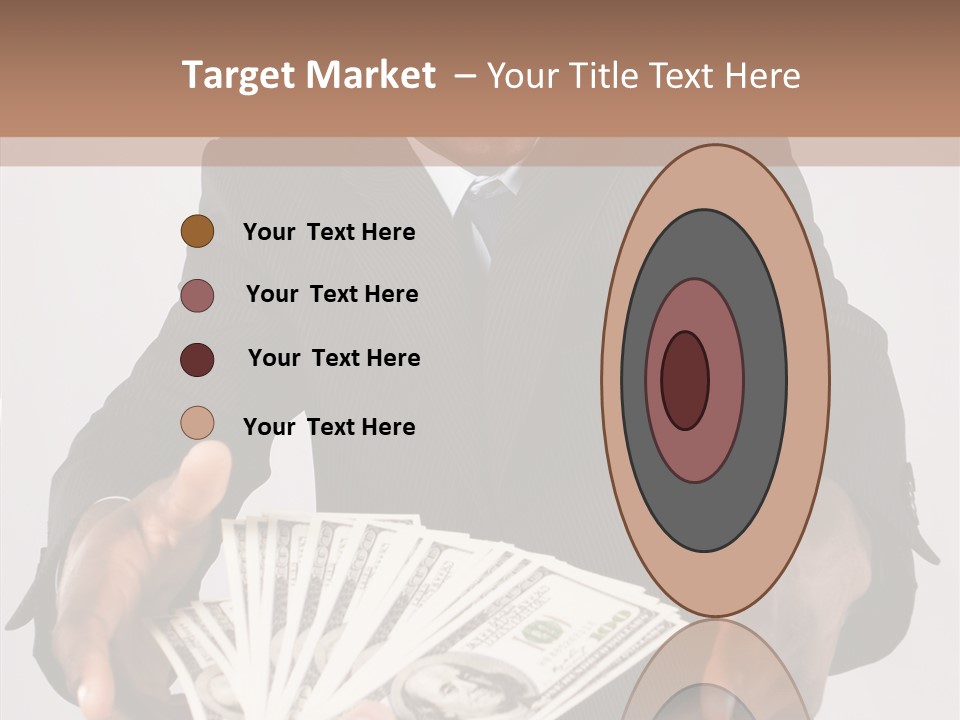 Assistance White Background Two PowerPoint Template