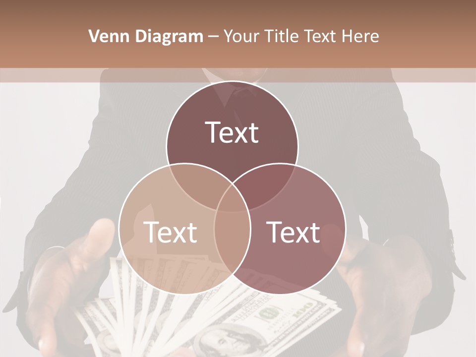 Assistance White Background Two PowerPoint Template