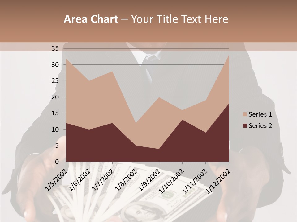 Assistance White Background Two PowerPoint Template