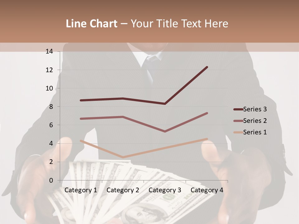 Assistance White Background Two PowerPoint Template
