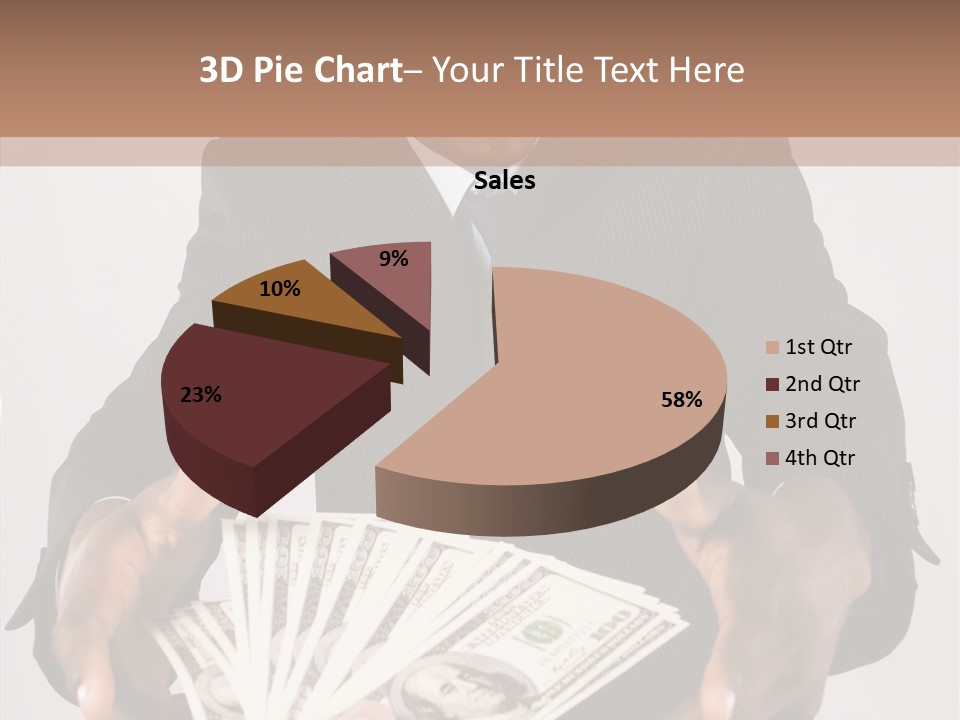 Assistance White Background Two PowerPoint Template