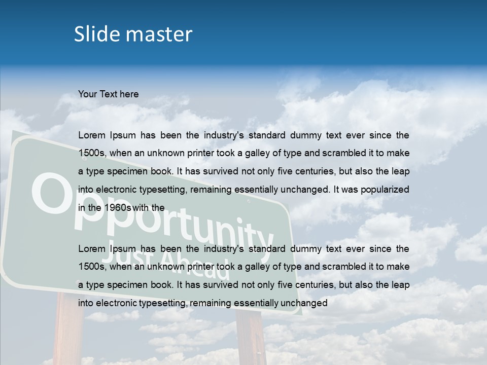 Adult Help Close Up PowerPoint Template