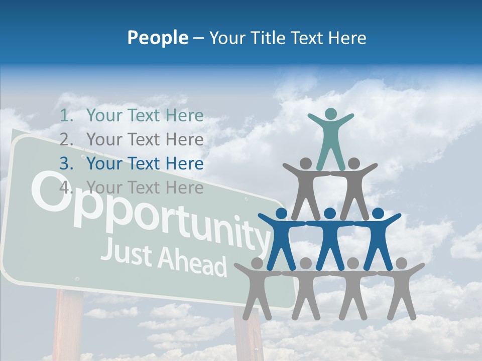 Adult Help Close Up PowerPoint Template