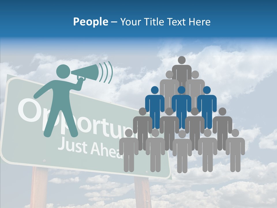 Adult Help Close Up PowerPoint Template