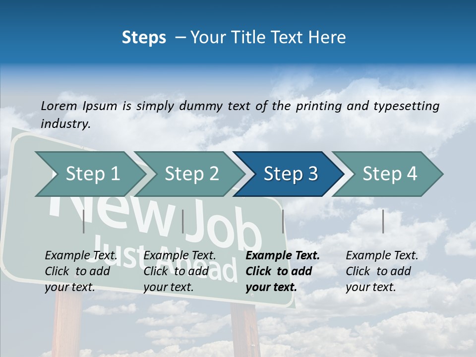 White White Background Senior PowerPoint Template