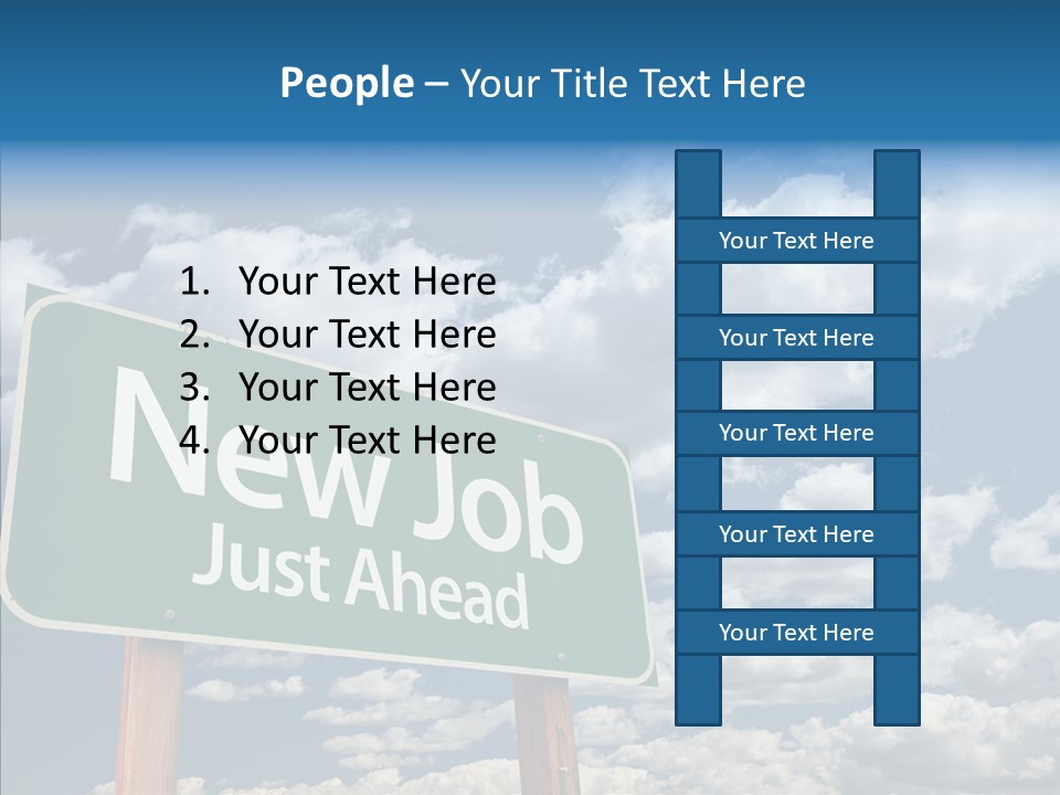 White White Background Senior PowerPoint Template