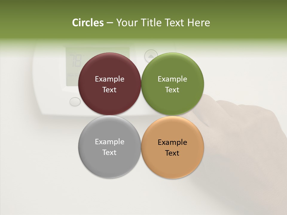 Young White Background Sharing PowerPoint Template