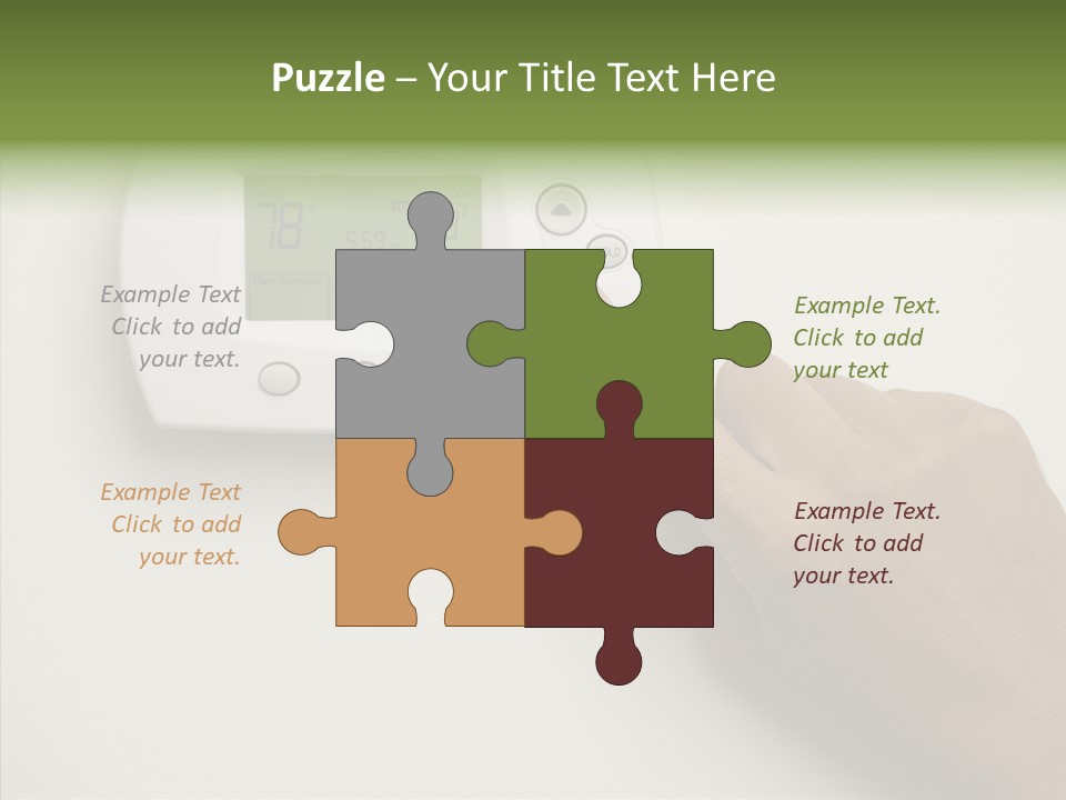 Young White Background Sharing PowerPoint Template