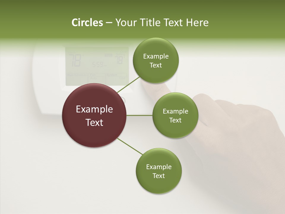 Young White Background Sharing PowerPoint Template