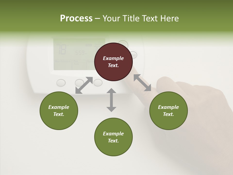 Young White Background Sharing PowerPoint Template