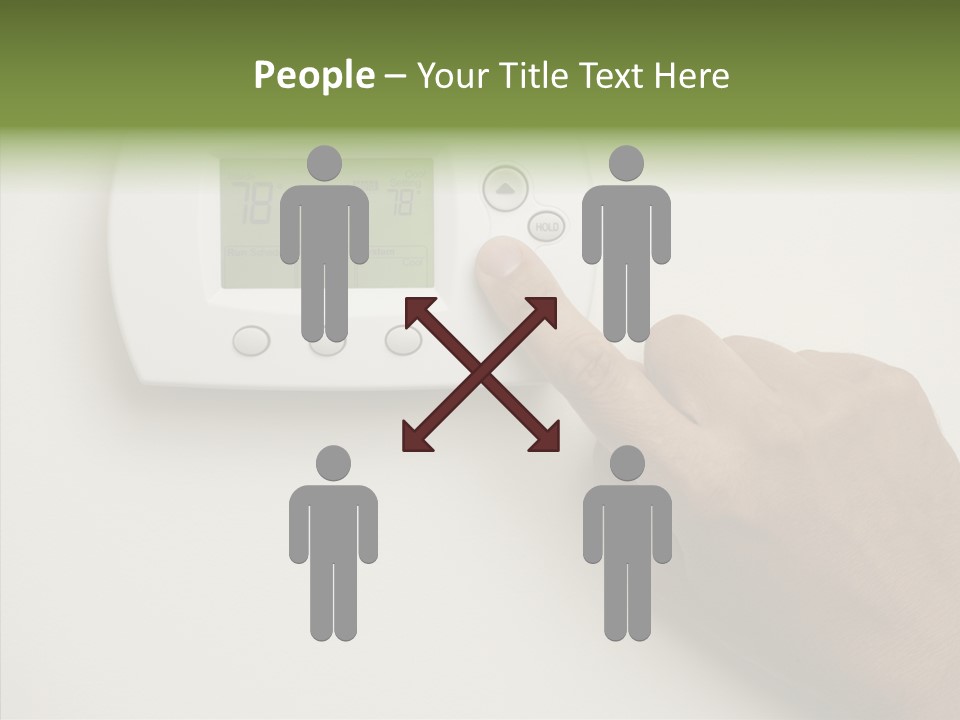 Young White Background Sharing PowerPoint Template