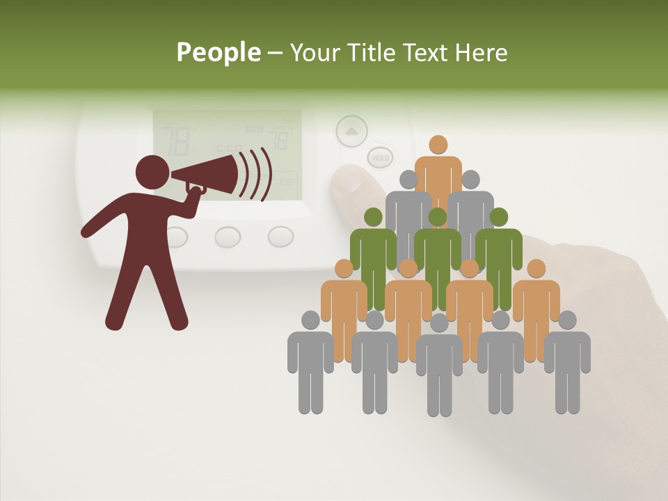 Young White Background Sharing PowerPoint Template