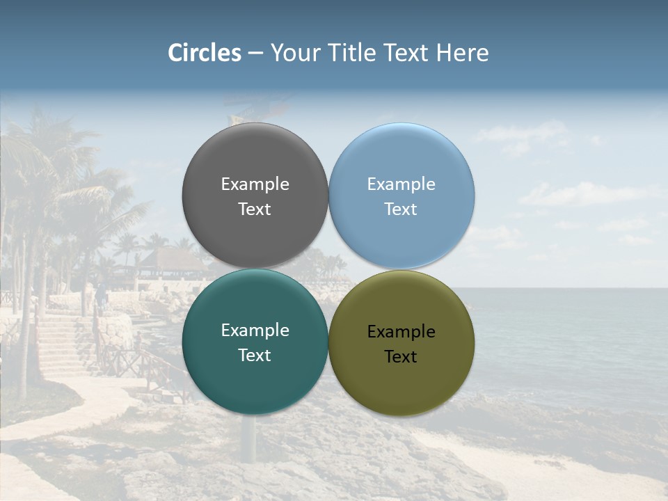 White Background Sharing Hold PowerPoint Template