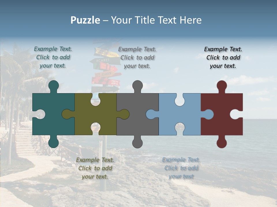 White Background Sharing Hold PowerPoint Template