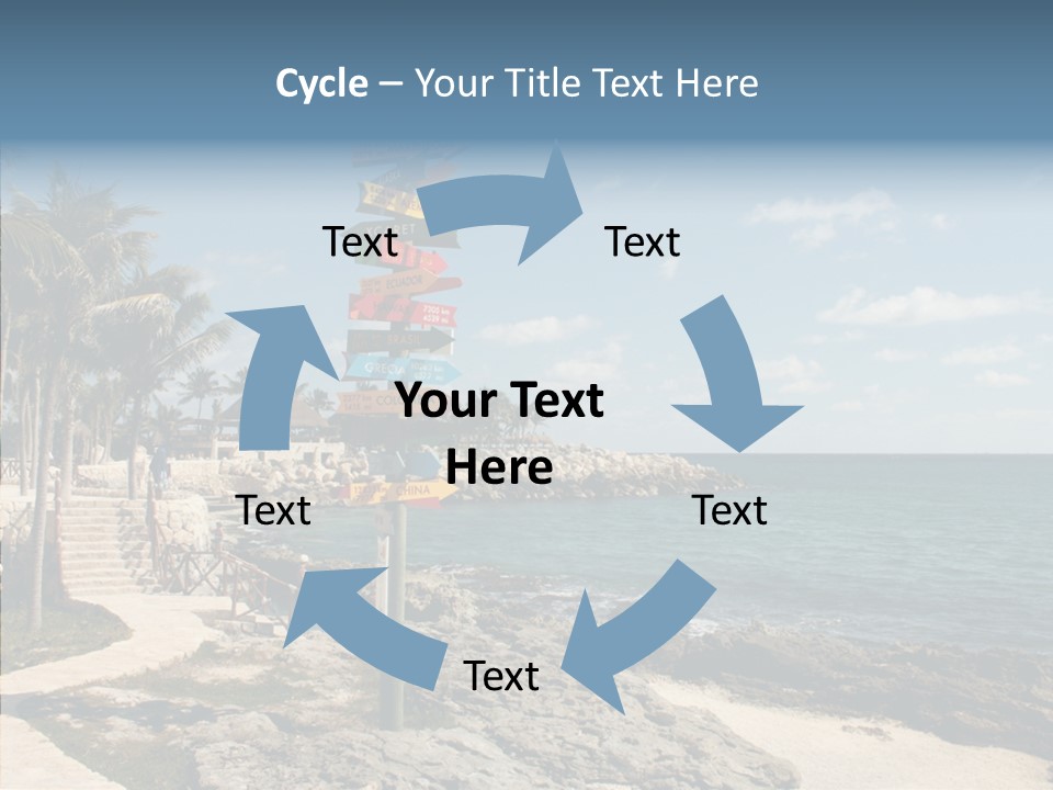 White Background Sharing Hold PowerPoint Template