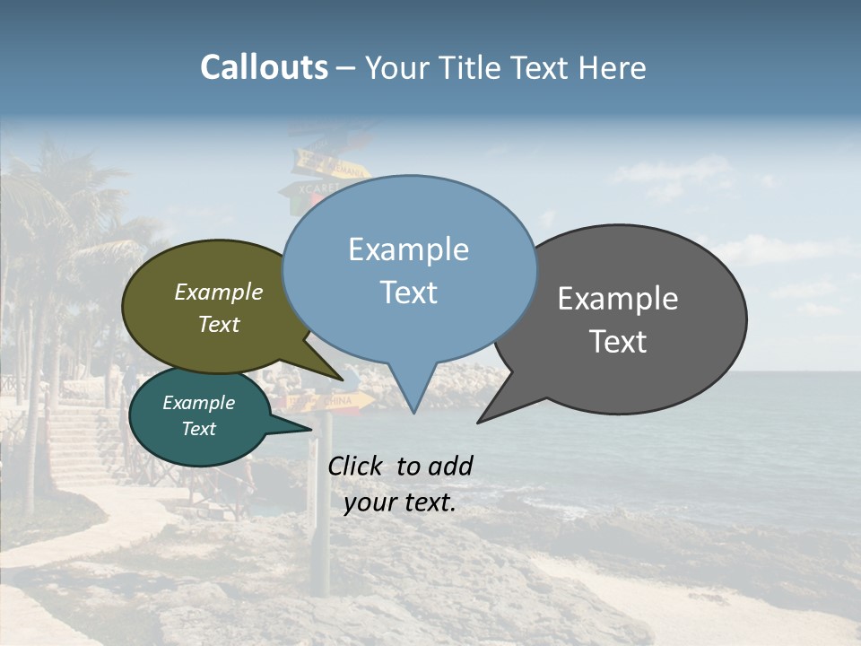 White Background Sharing Hold PowerPoint Template