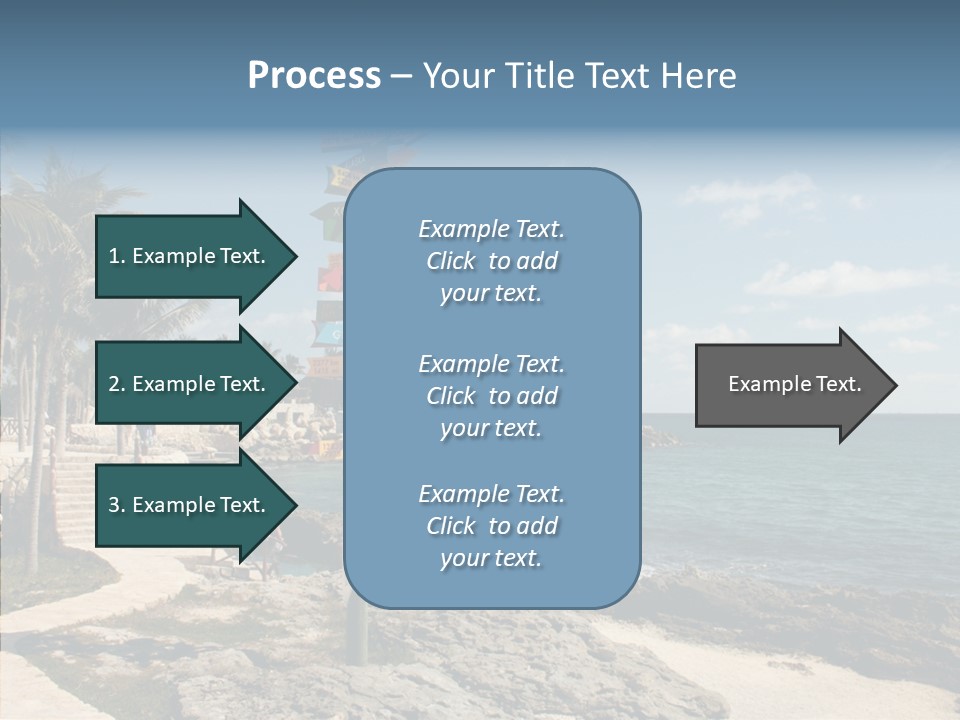 White Background Sharing Hold PowerPoint Template
