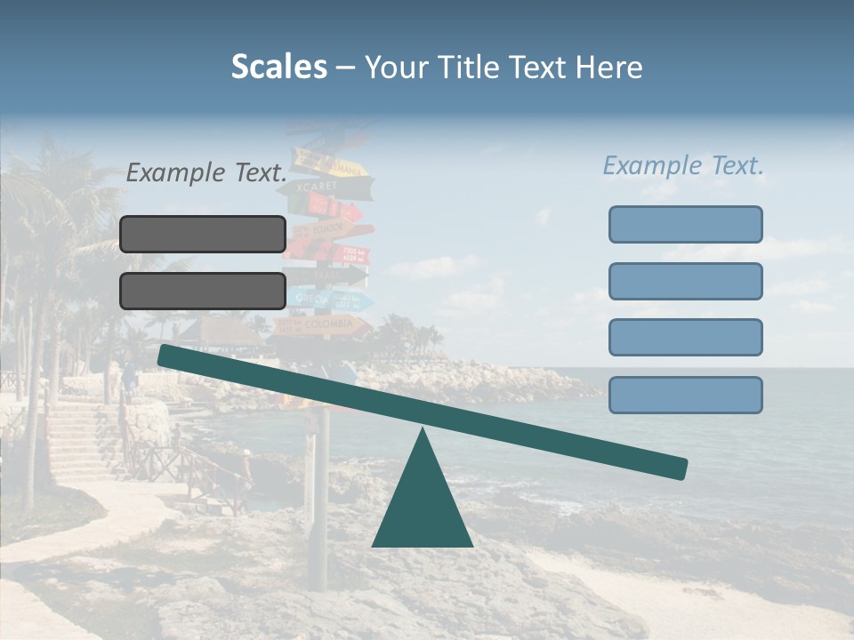 White Background Sharing Hold PowerPoint Template