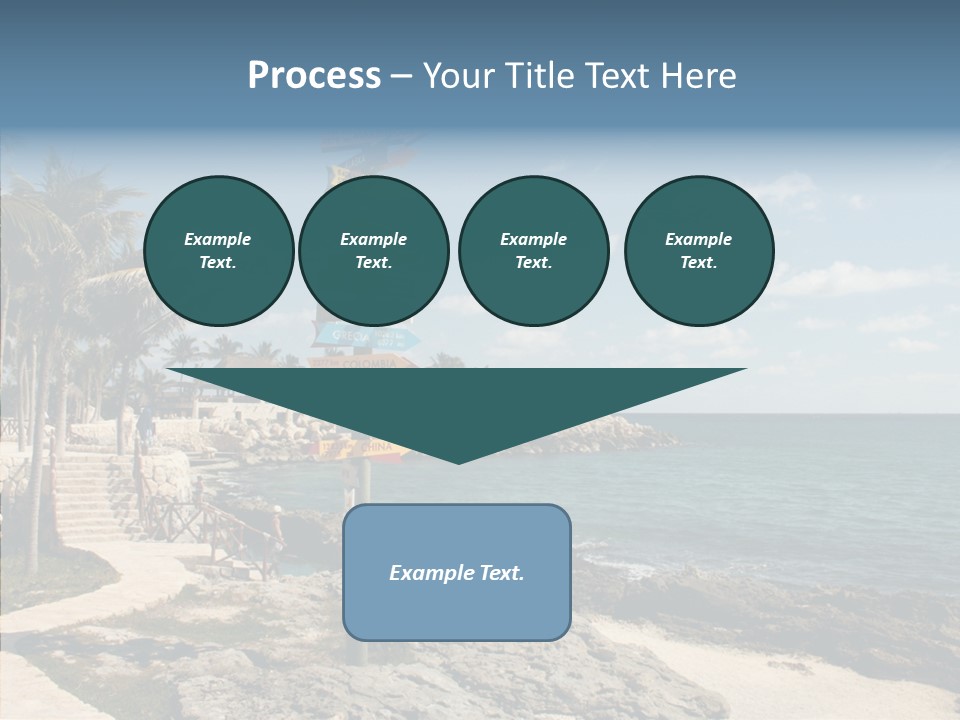 White Background Sharing Hold PowerPoint Template