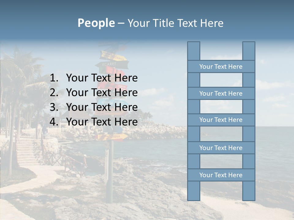 White Background Sharing Hold PowerPoint Template