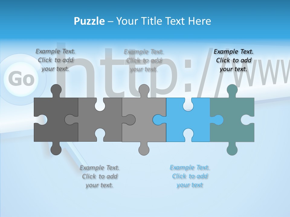 Touching Background Close Up PowerPoint Template