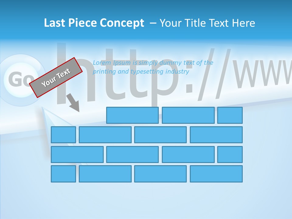 Touching Background Close Up PowerPoint Template