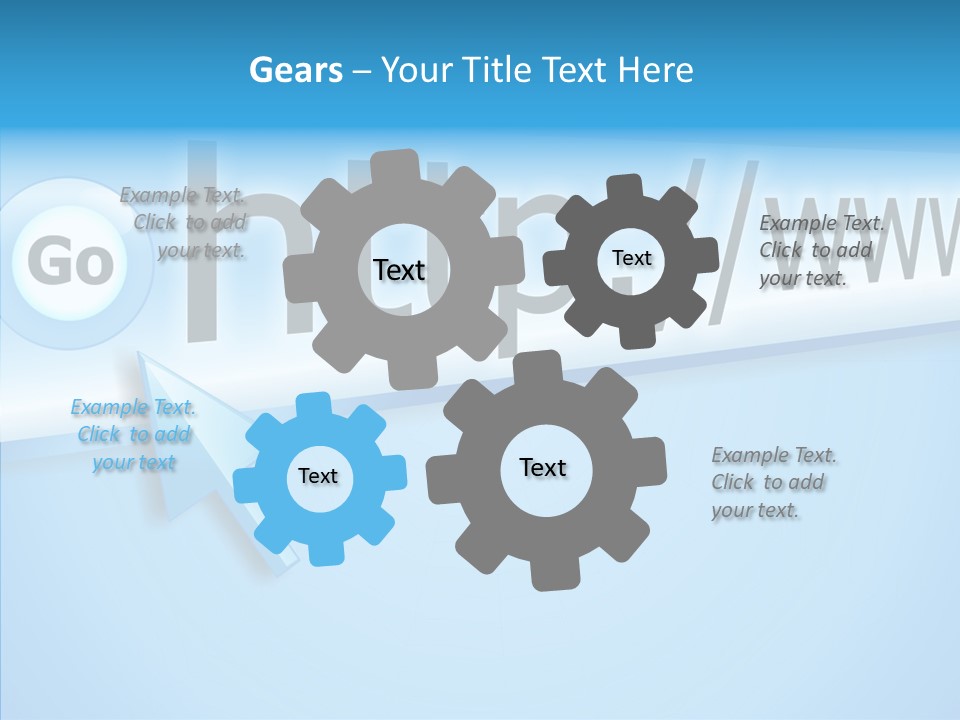 Touching Background Close Up PowerPoint Template