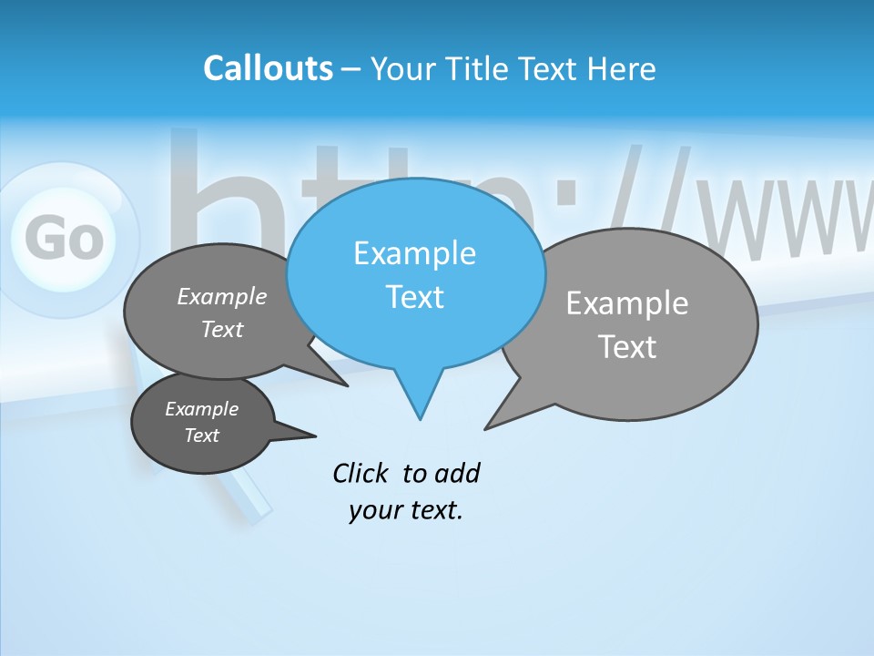 Touching Background Close Up PowerPoint Template