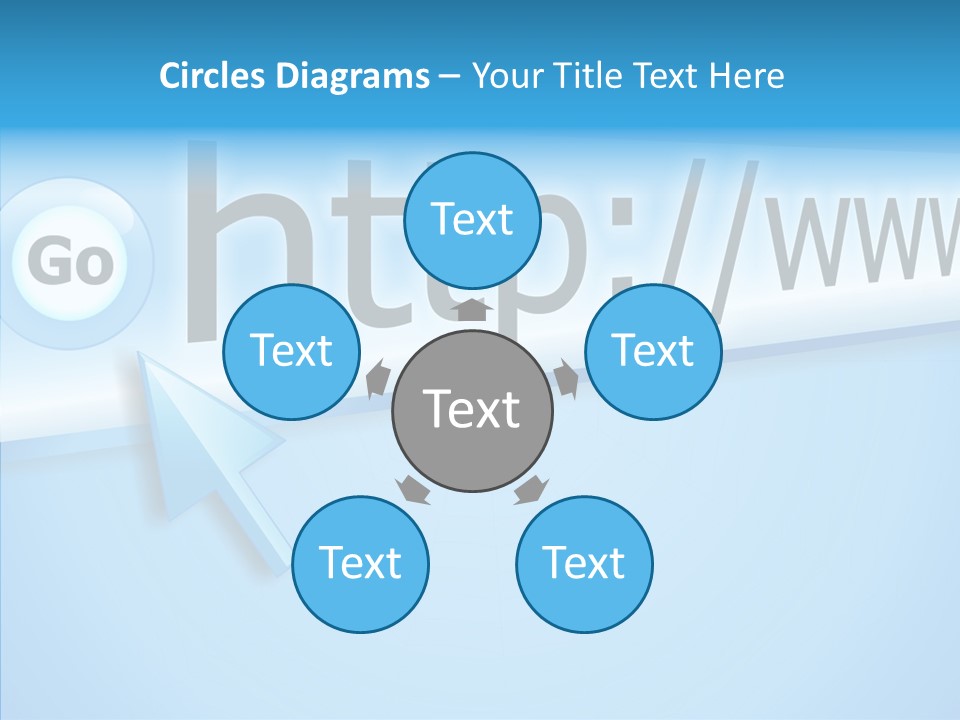 Touching Background Close Up PowerPoint Template