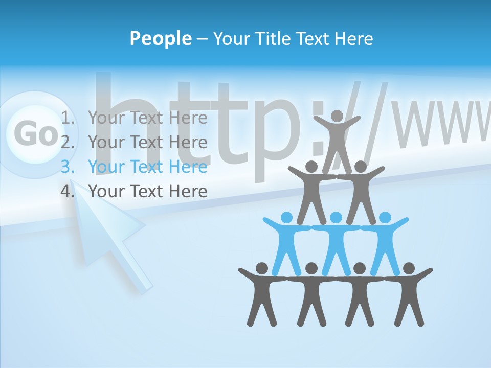 Touching Background Close Up PowerPoint Template