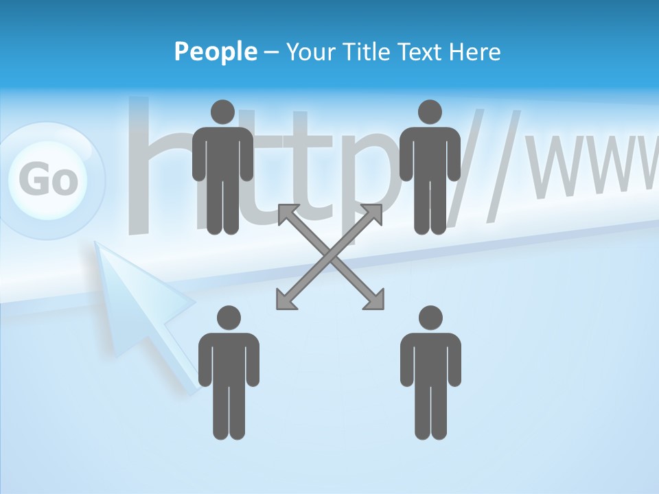 Touching Background Close Up PowerPoint Template